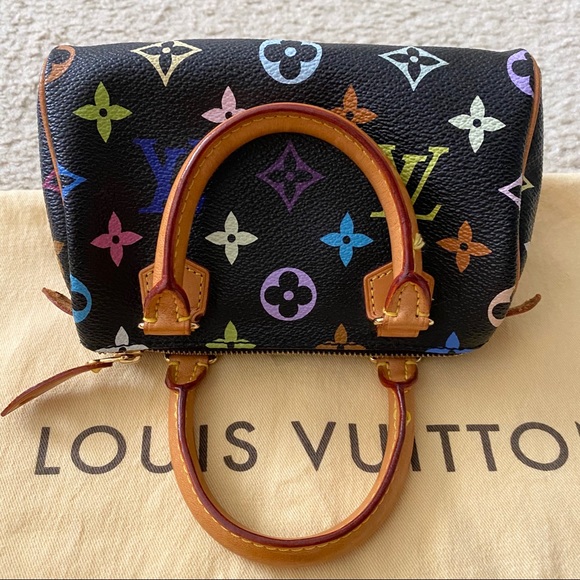 SOLD! Louis Vuitton Multicolor Mini Speedy - Picture 6 of 13